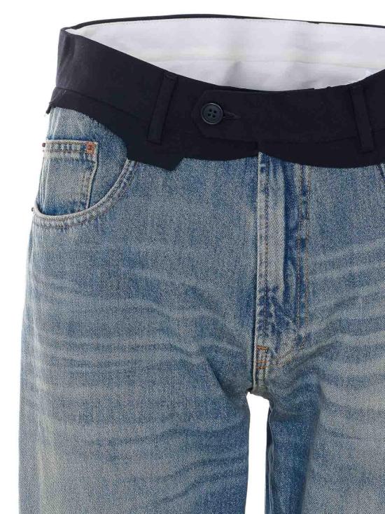 26SS MM6 메종마르지엘라 스트레이트 팬츠 SH0LA0032M30055961 Blue - MM6 MAISON MARGIELA