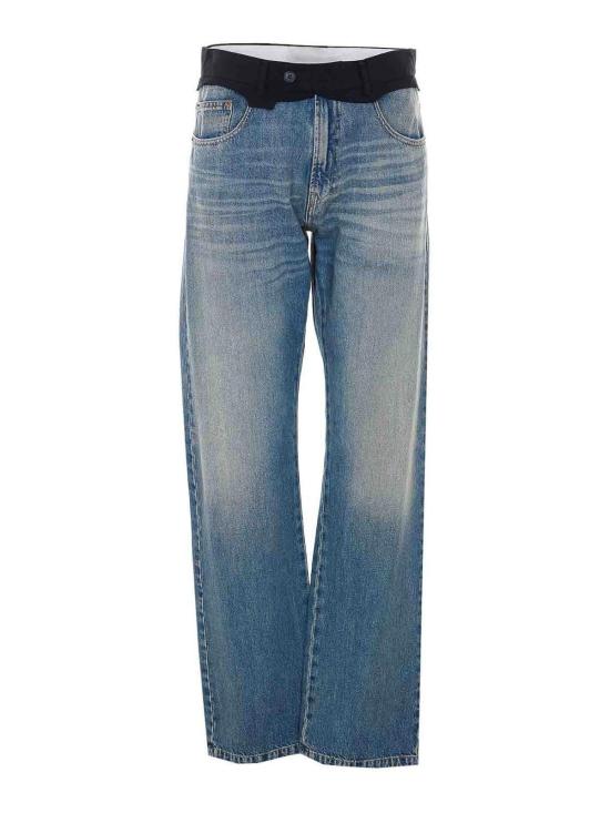 26SS MM6 메종마르지엘라 스트레이트 팬츠 SH0LA0032M30055961 Blue