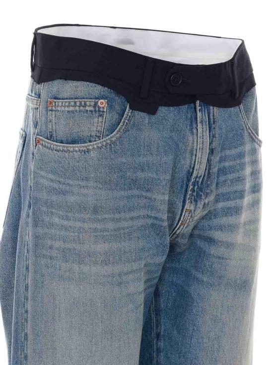 26SS MM6 메종마르지엘라 스트레이트 팬츠 SH0LA0032M30055961 Blue - MM6 MAISON MARGIELA
