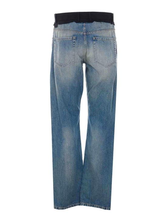 26SS MM6 메종마르지엘라 스트레이트 팬츠 SH0LA0032M30055961 Blue - MM6 MAISON MARGIELA