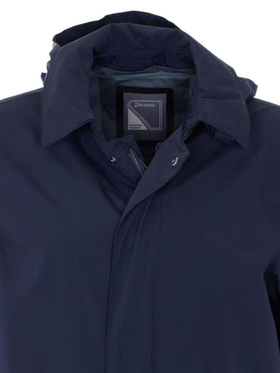 26SS 에르노 트렌치 코트 IM000349U128369201 Blue - HERNO