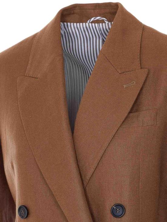 26SS 브루넬로 쿠치넬리 자켓 MH5277317C9850 Brown - BRUNELLO CUCINELLI