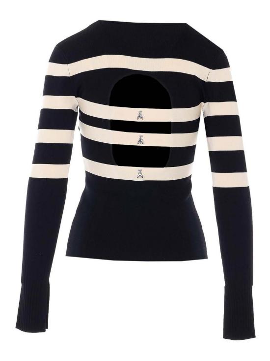 26SS 파트리지아페페 긴팔 티셔츠 8K0414K323J4S8 Black - PATRIZIA PEPE