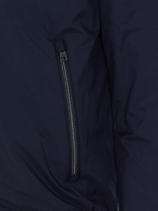 26SS 에르노 에코에이지 하이 카라 봄버 자켓 GI000414U12456Z9300 Black - HERNO