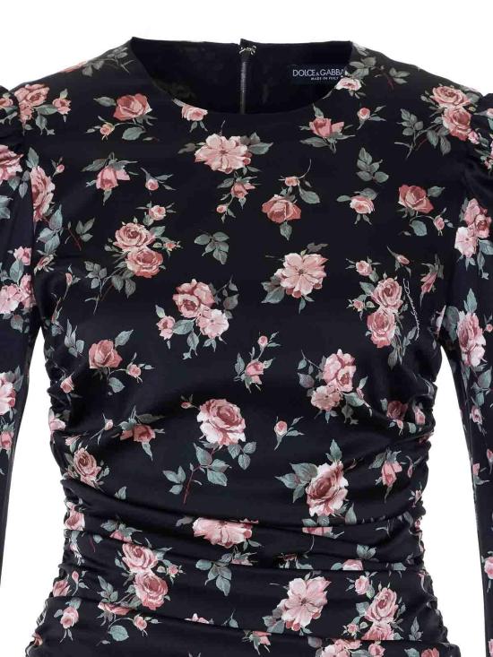 26SS 돌체앤가바나 미디 스커트 F60G3TFSA8HHN5XQ Black - DOLCE & GABBANA