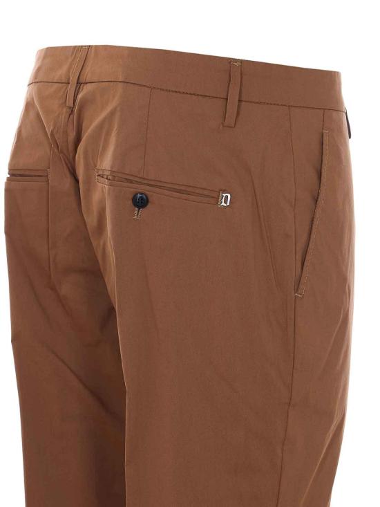 26SS 돈답 스트레이트 팬츠 UP688PS0020U002024 Brown - DONDUP