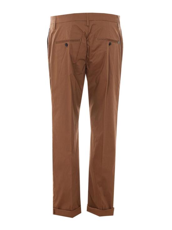 26SS 돈답 스트레이트 팬츠 UP688PS0020U002024 Brown - DONDUP
