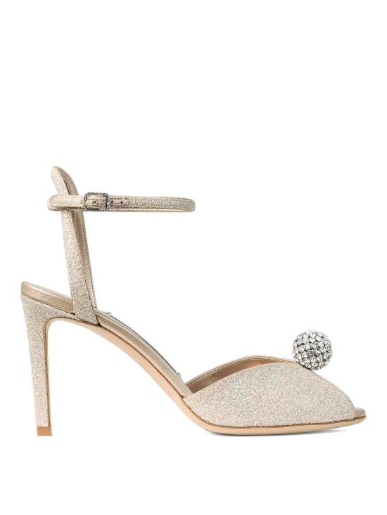 26SS 지미추 샌들 J000180477LIGHTSOFTGOLDCRYSTAL Gold