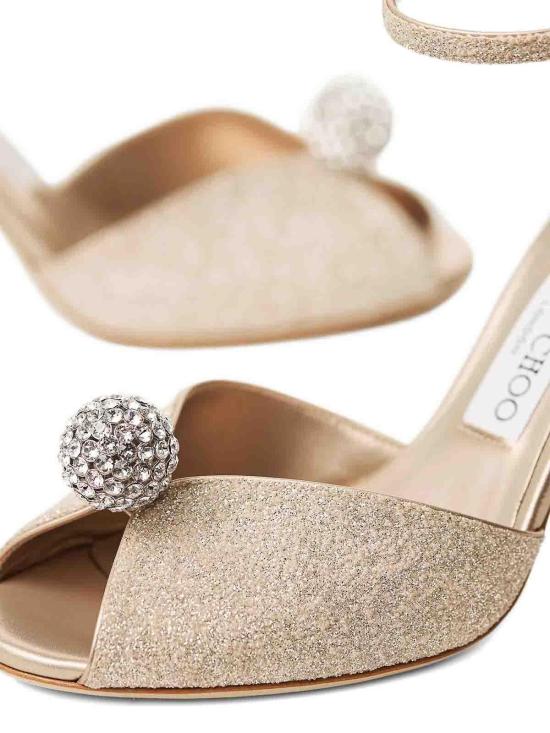 26SS 지미추 샌들 J000180477LIGHTSOFTGOLDCRYSTAL Gold - JIMMY CHOO