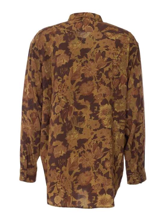 26SS 마리아노 긴팔 셔츠 V280239246075 Brown - MAGLIANO