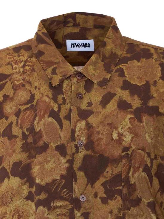 26SS 마리아노 긴팔 셔츠 V280239246075 Brown - MAGLIANO