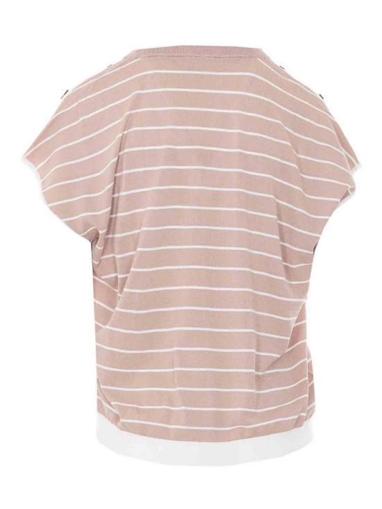 26SS 리우조 반팔 티셔츠 TA6217MS55NC3889 Beige - LIU JO