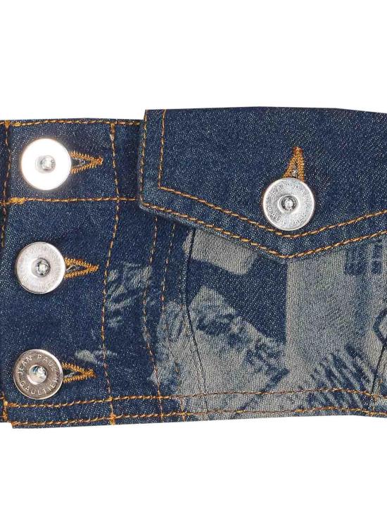 26SS 장 폴 고티에 민소매 티셔츠 BR014D02757 Blue - JEAN PAUL GAULTIER