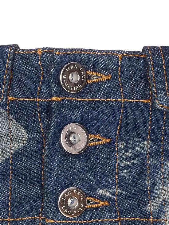 26SS 장 폴 고티에 민소매 티셔츠 BR014D02757 Blue - JEAN PAUL GAULTIER