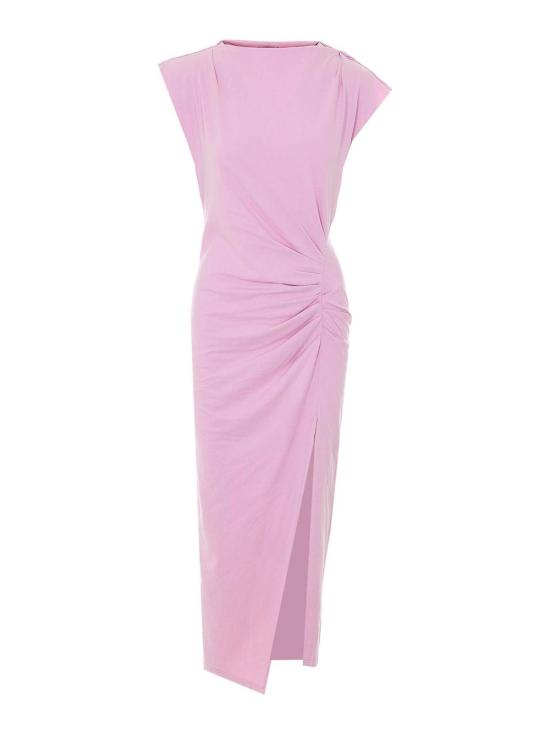 26SS 이자벨마랑에뚜왈 미디 스커트 RO0307FAA1N41I40PI Nude Neutrals