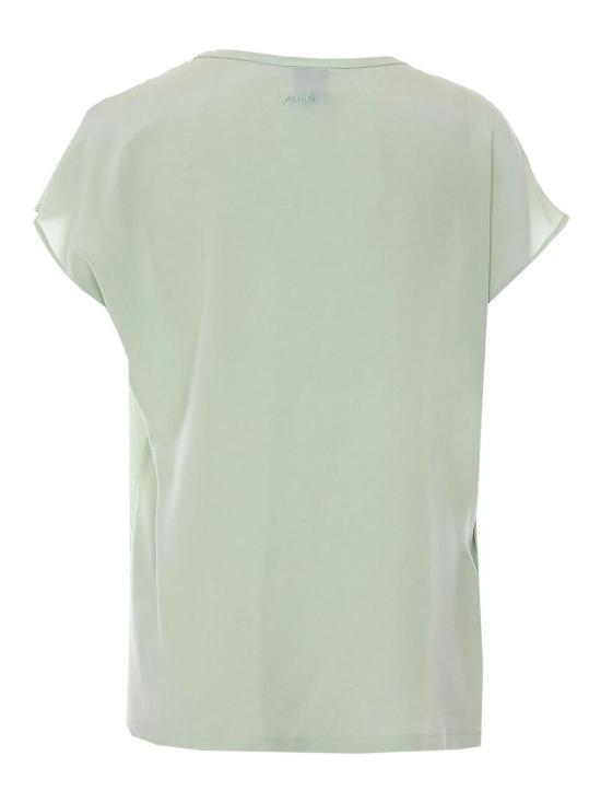 26SS 핑코 반팔 티셔츠 106195A2T7S86 Green - PINKO