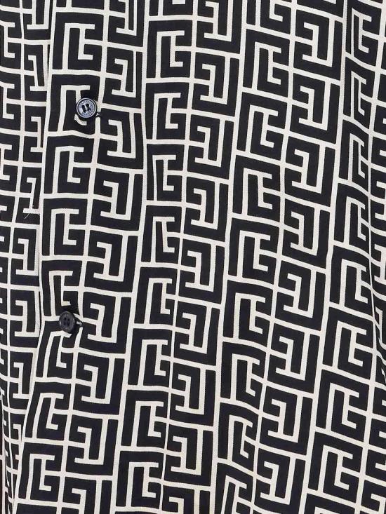 26SS 발망 반팔 티셔츠 HN133VI36GXE Black - BALMAIN