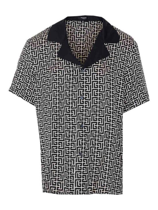 26SS 발망 반팔 티셔츠 HN133VI36GXE Black