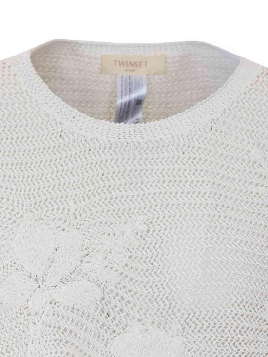 26SS 트윈셋 긴팔 티셔츠 261TE302000381 White - TWINSET