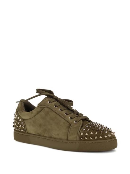 26SS 크리스챤 루부탱 스니커즈 1250785Z093 Green - CHRISTIAN LOUBOUTIN