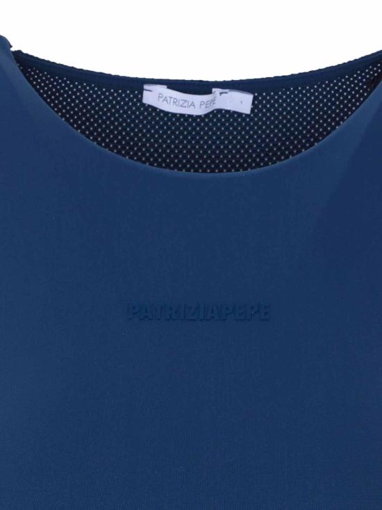 26SS 파트리지아페페 민소매 티셔츠 8M1767JZ26CA97 Blue - PATRIZIA PEPE