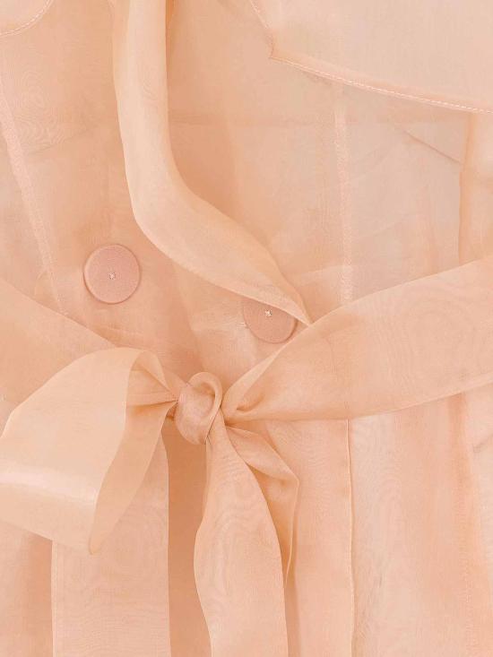 26SS 핑코 트렌치 코트 106614A2DJQ35 Nude Neutrals - PINKO