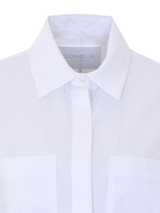 26SS 돈답 미디 스커트 DA493CF0200MXXX000 White - DONDUP