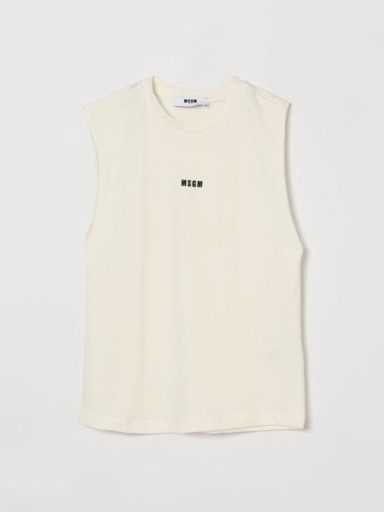 26SS [키즈] 엠에스지엠 티셔츠 S6MSJUTH150 002 White