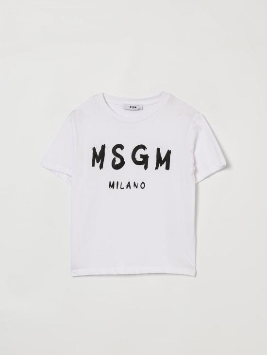 26SS [키즈] 엠에스지엠 티셔츠 S6MSJUTH001 001 White