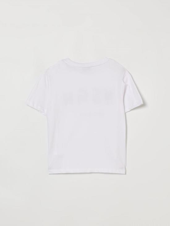 26SS [키즈] 엠에스지엠 티셔츠 S6MSJUTH001 001 White - MSGM