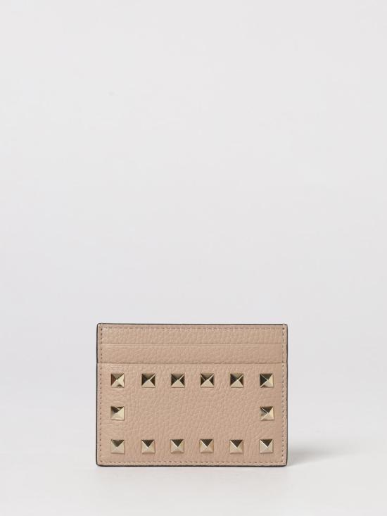 26SS 발렌티노 가라바니 락스터드 카드지갑 WP0486VSH P45 Pink