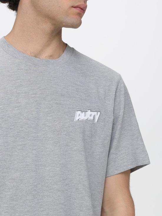 26SS 오트리 반팔 티셔츠 TSPM045D Grey - AUTRY