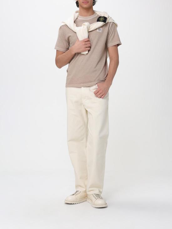 26SS 스톤 아일랜드 스웨터 5100020S01B9 V0093 White - STONE ISLAND