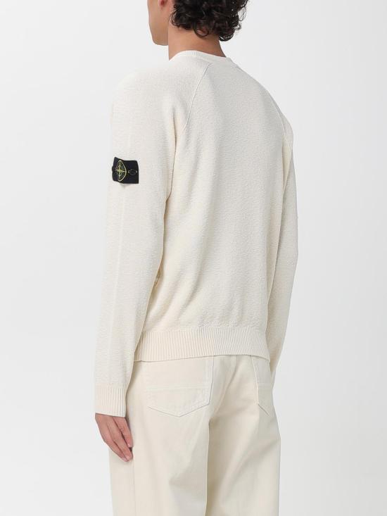 26SS 스톤 아일랜드 스웨터 5100020S01B9 V0093 White - STONE ISLAND