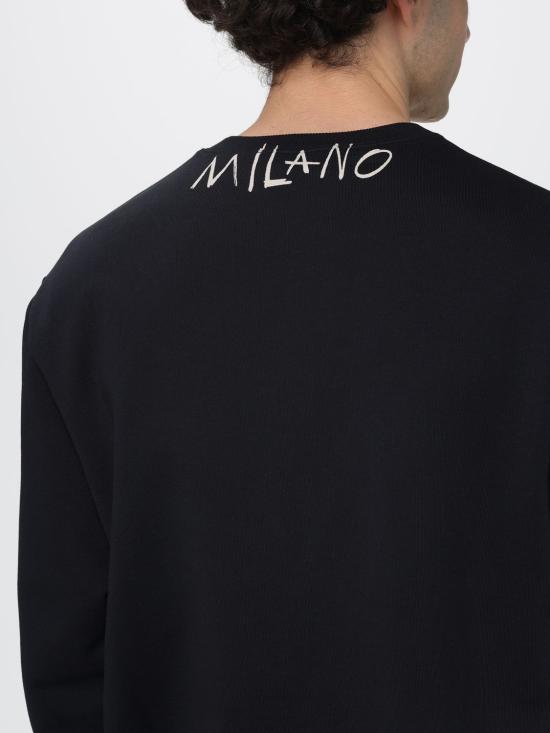 26SS 저스트까발리 긴팔 티셔츠 80OAIE21CF100 899 Black - JUST CAVALLI