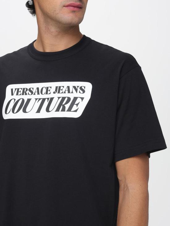 26SS 베르사체 반팔 티셔츠 80GAHT17CJ00T 899 Black - VERSACE