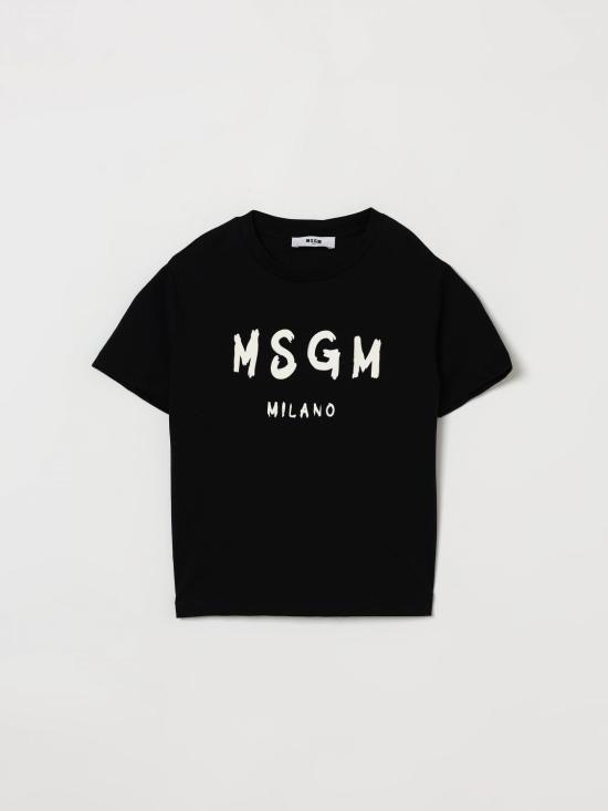 26SS [키즈] 엠에스지엠 티셔츠 S6MSJUTH001 110 Black