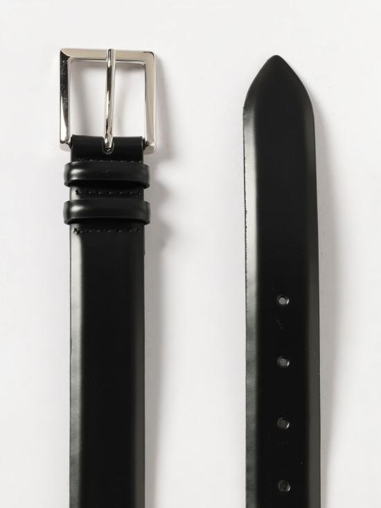 26SS 오르치아니 가죽 벨트 U03201CAF NER Black - ORCIANI