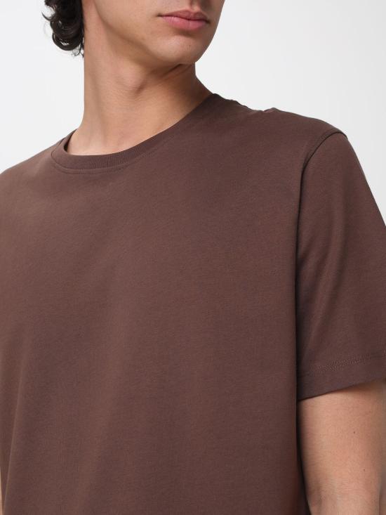 26SS 라니우스 반팔 티셔츠 S6LAMATH115 920 Brown - LANEUS