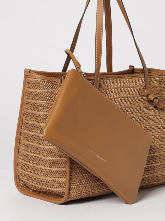 26SS 지아니 끼아리니 숄더백 BS6850COMMRVMRK CARAMELLO Leather - GIANNI CHIARINI