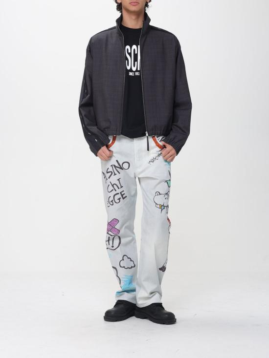 26SS 모스키노 자켓 06040226 1191 Grey - MOSCHINO