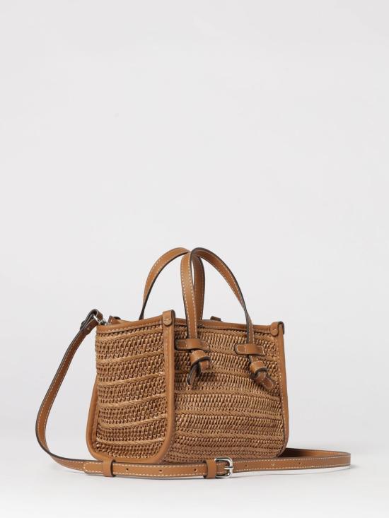 26SS 지아니 끼아리니 토트백 BS8065COMMRVMRK CARAMELLO Leather - GIANNI CHIARINI