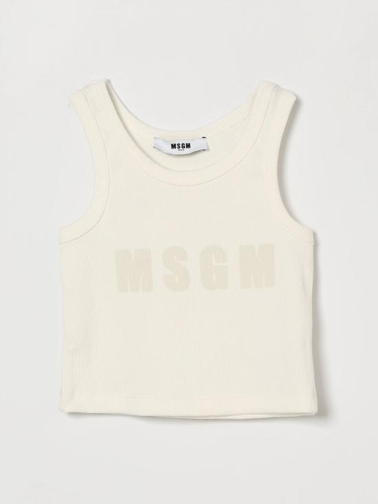 26SS [키즈] 엠에스지엠 티셔츠 S6MSJGTA159 002 White