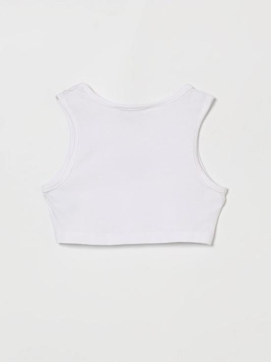 26SS [키즈] 엠에스지엠 티셔츠 S6MSJGTO011 001 White - MSGM