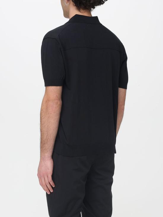 26SS 파올로페코라 폴로 티셔츠 A043F100 9000 Black - PAOLO PECORA