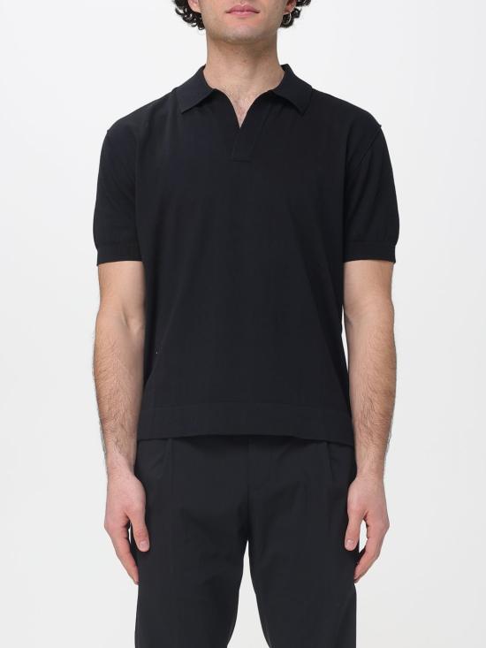 26SS 파올로페코라 폴로 티셔츠 A043F100 9000 Black