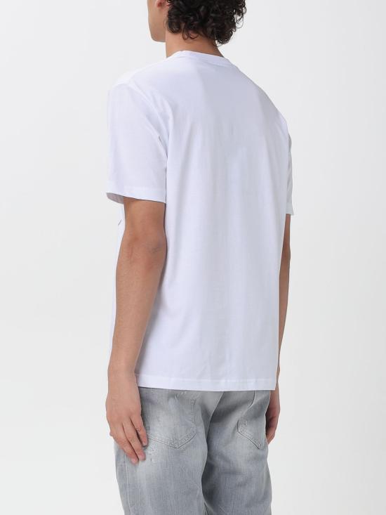 26SS 저스트까발리 반팔 티셔츠 80OAHE27CJ110 003 White - JUST CAVALLI