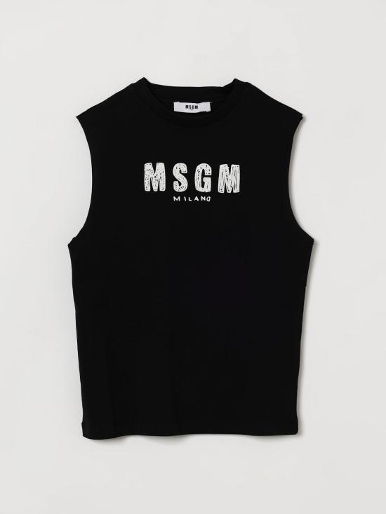 26SS [키즈] 엠에스지엠 티셔츠 S6MSJUTH069 110 Black