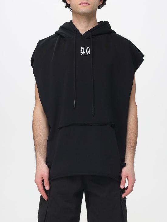 26SS 44레이블 긴팔 티셔츠 B0030578F580 P767 Black