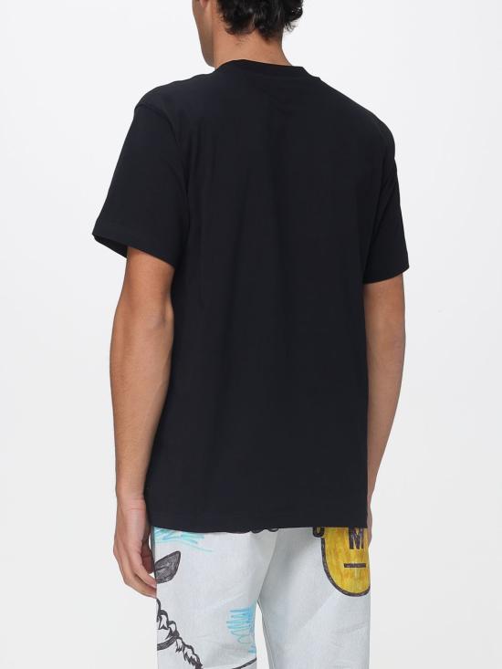 26SS 모스키노 반팔 티셔츠 07030241 1555 Black - MOSCHINO